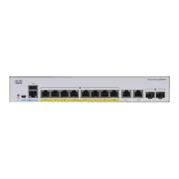 Cisco Business 250 Series CBS250-8P-E-2G - Commutateur - C3 - intelligent - 8 x 10 - 100 - 1000 (... (CBS250-8P-E-2G-EU)_2